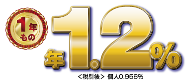 1年もの 年0.50%